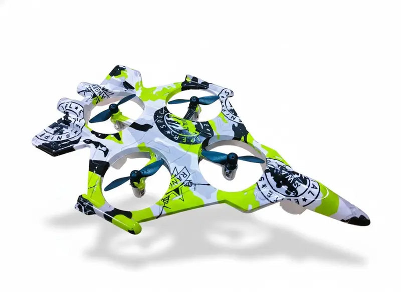 Stealth Fighter RC Drone 4-Propeller Quadcopter | Lightweight Remote Control Aircraft Toy Drone for Kids & Adults (Copy)