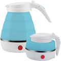 Portable Foldable Electric Kettle 600ML | Travel Electric Kettle with Food-Grade Silicone Body | Fast Boiling Collapsible Water Heater for Tea, Coffee & Travel