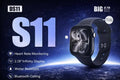 DS11 S11 Smart Watch with 2.19” HD Infinity Display – Bluetooth Calling, Heart Rate Monitor, Wireless Charging & Water-Resistant Fitness Smartwatch for Android & iPhone